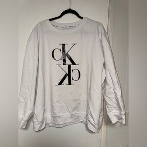 Calvin Klein Jeans White Crewneck